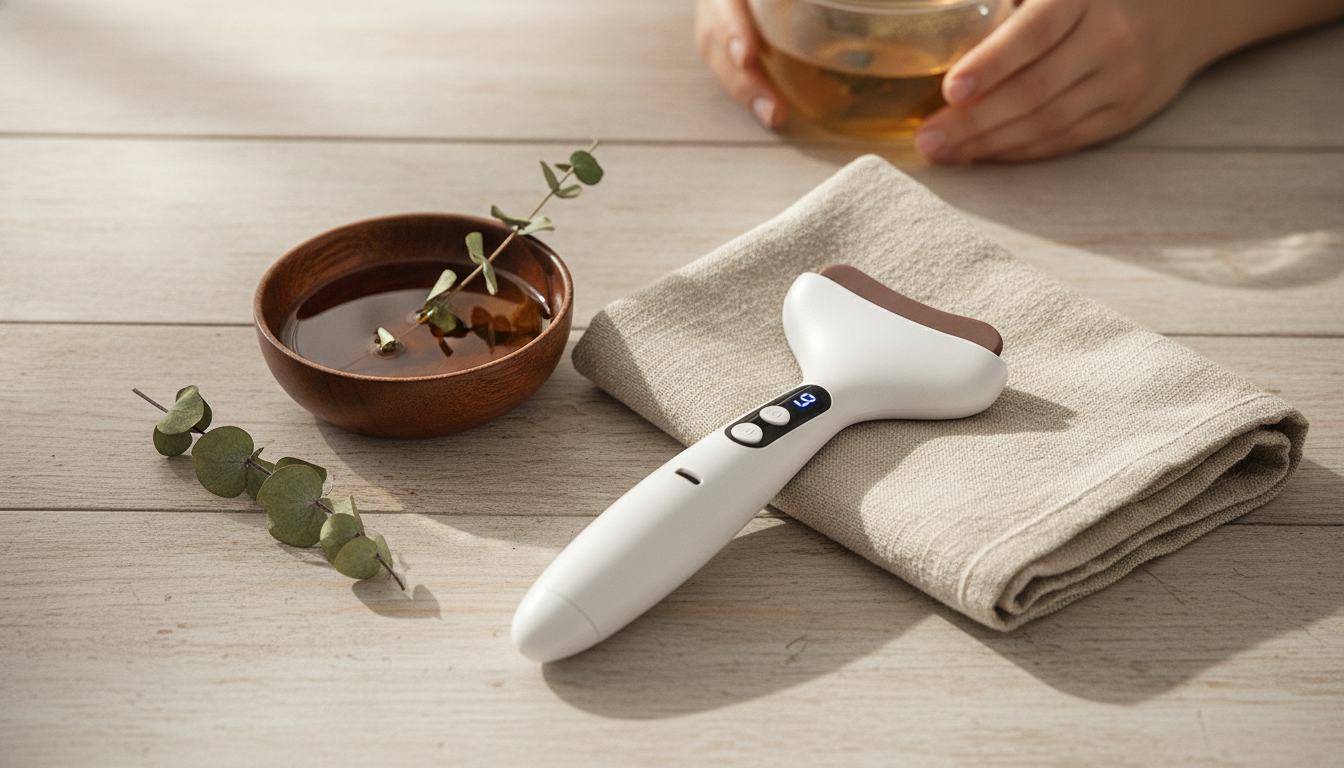 Heated Gua Sha Tool: Warm Scraping for Muscle Relief