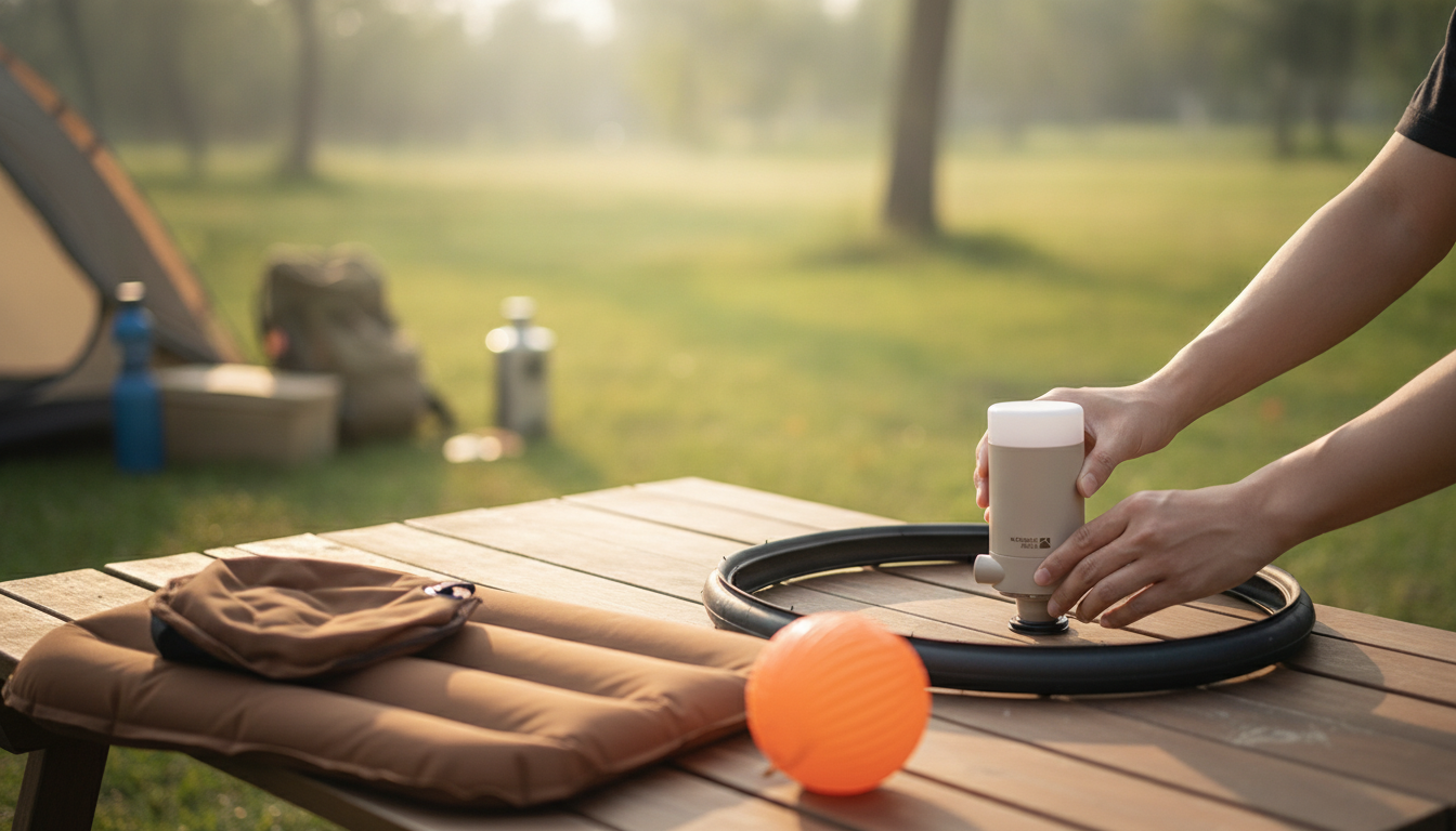 High-Power Portable Air Pump: Fast Tire & Gear Inflation